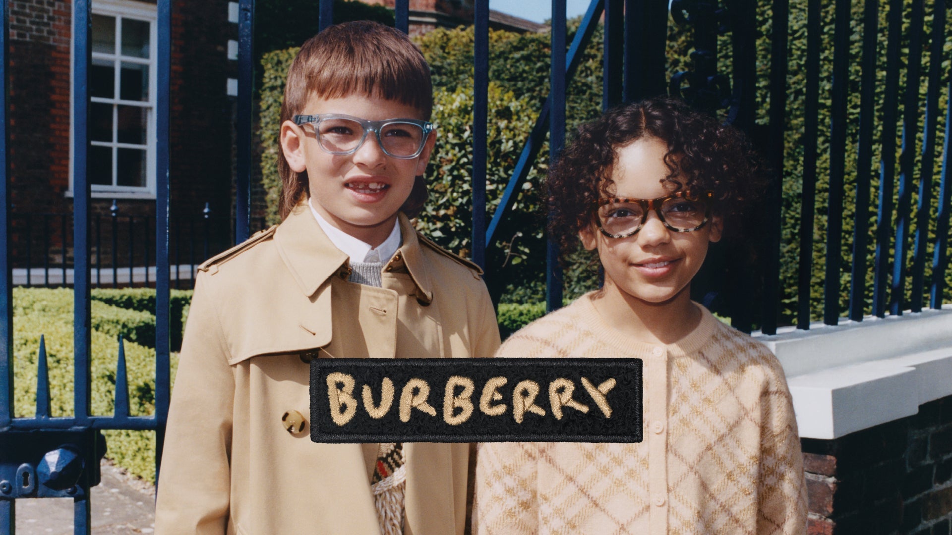 アイドルグッズ Burberry Burberry Kids Dress with patch | Kids's Girls clothes (4-14