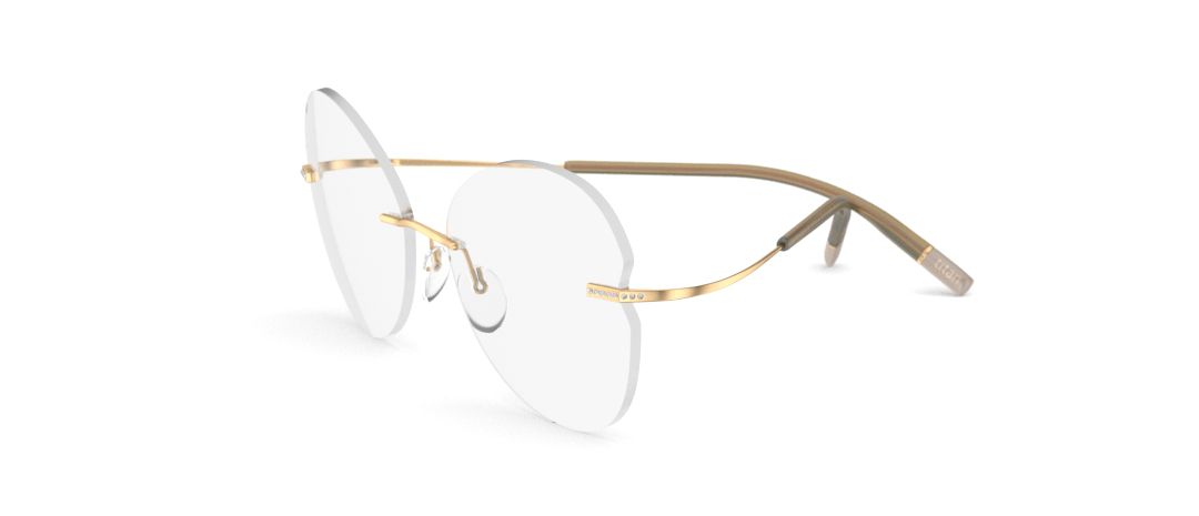 SILHOUETTE 5538 ID 7520 NA Rimless 52 140 Titanium FRAME