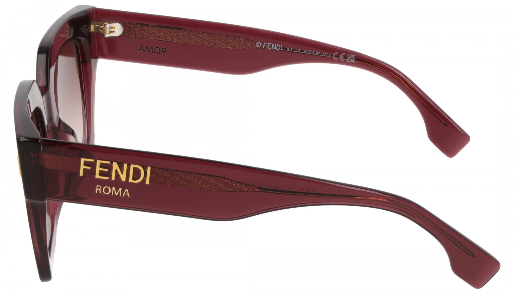 FENDI FE40101I 81F 50 SUNGLASSES