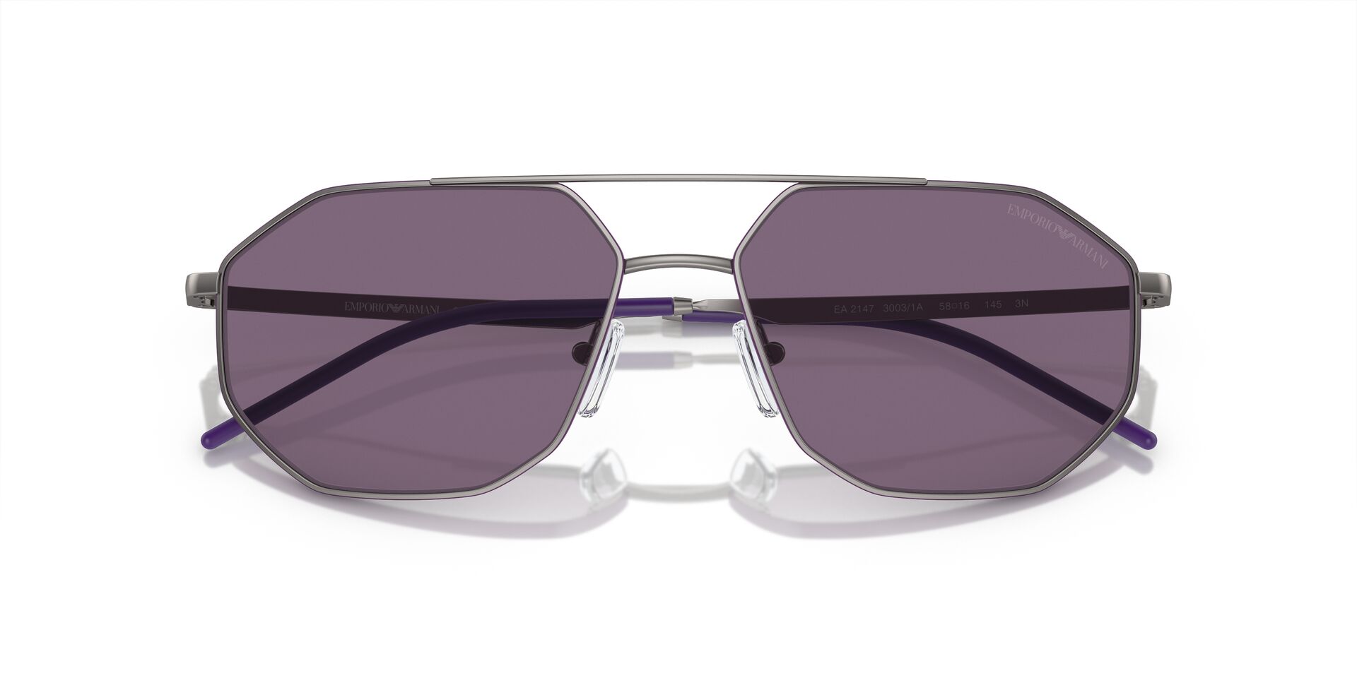 EMPORIO ARMANI EA2147 30031A 58 SUNGLASSES