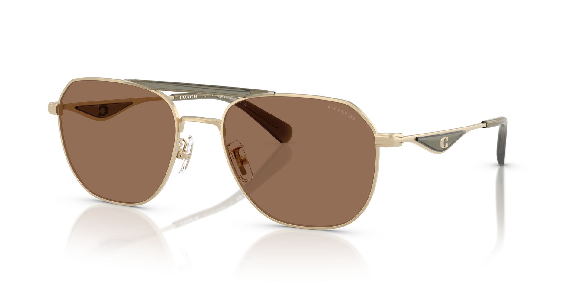 COACH HC7178 CAE80 900573 57 SUNGLASSES