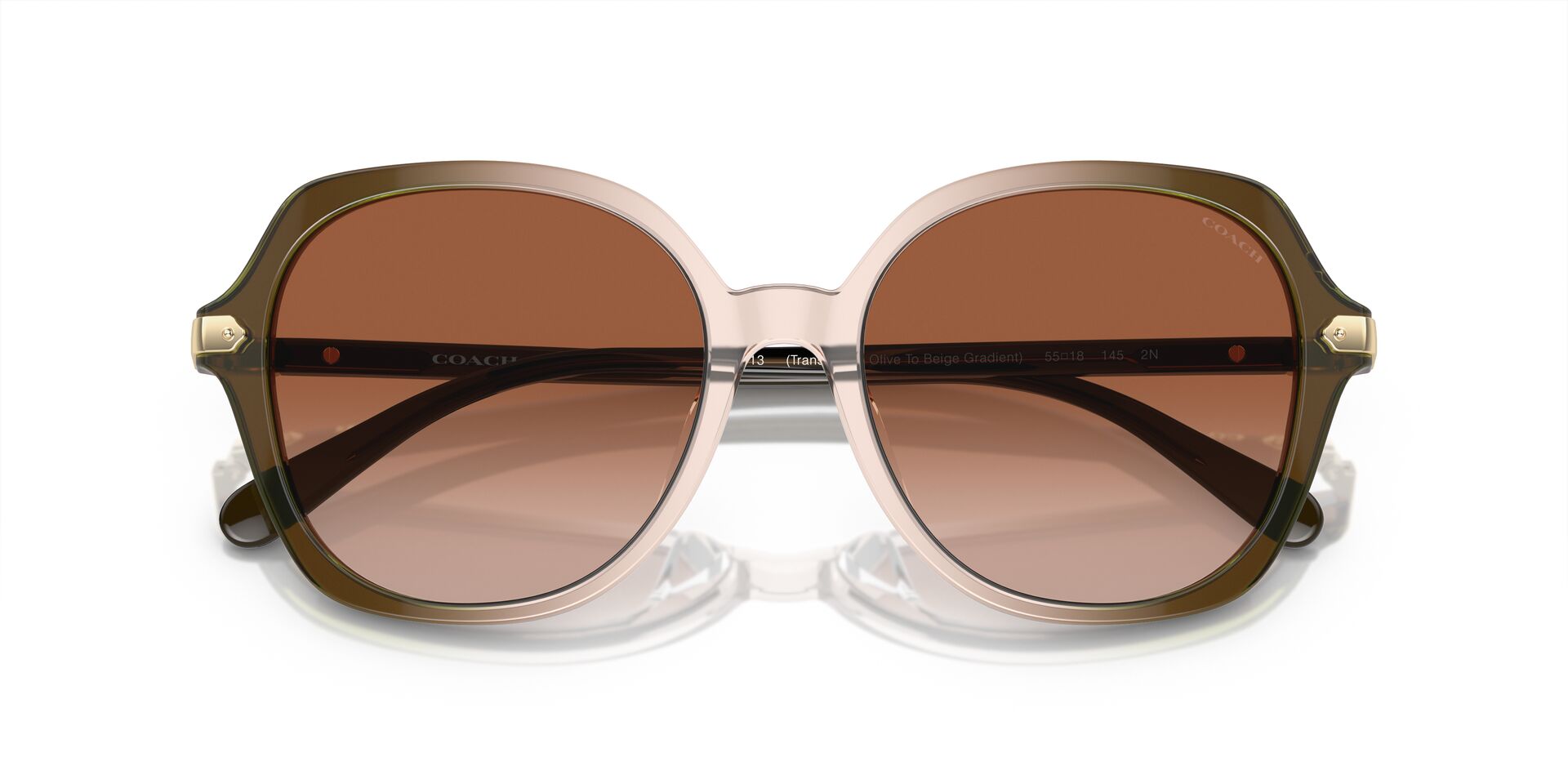 COACH HC8377U CL925 540013 55 SUNGLASSES