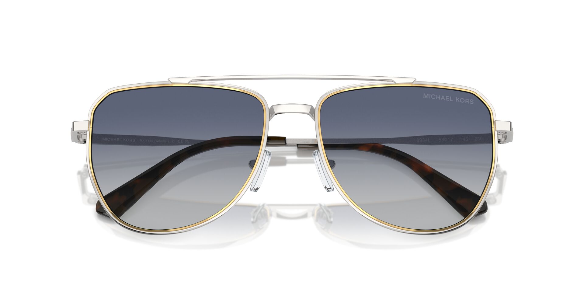 MICHAEL KORS MK1155 WHISTLER 18934L 58 SUNGLASSES