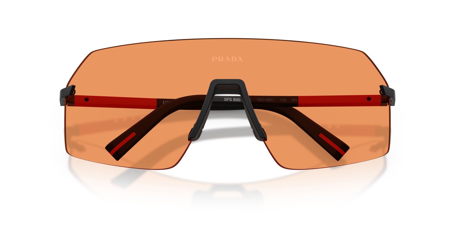 PRADA PSB50S PRADA LINEA ROSSA 1BO90U 36 SUNGLASSES