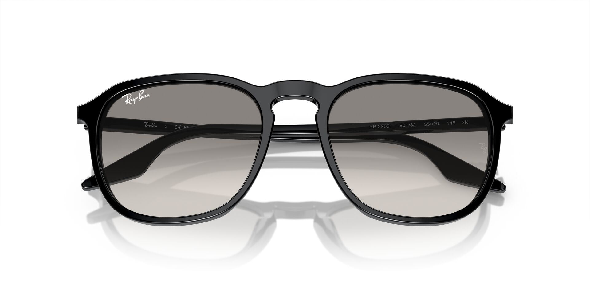 RAYBAN RB2203 901/32 55 SUNGLASSES