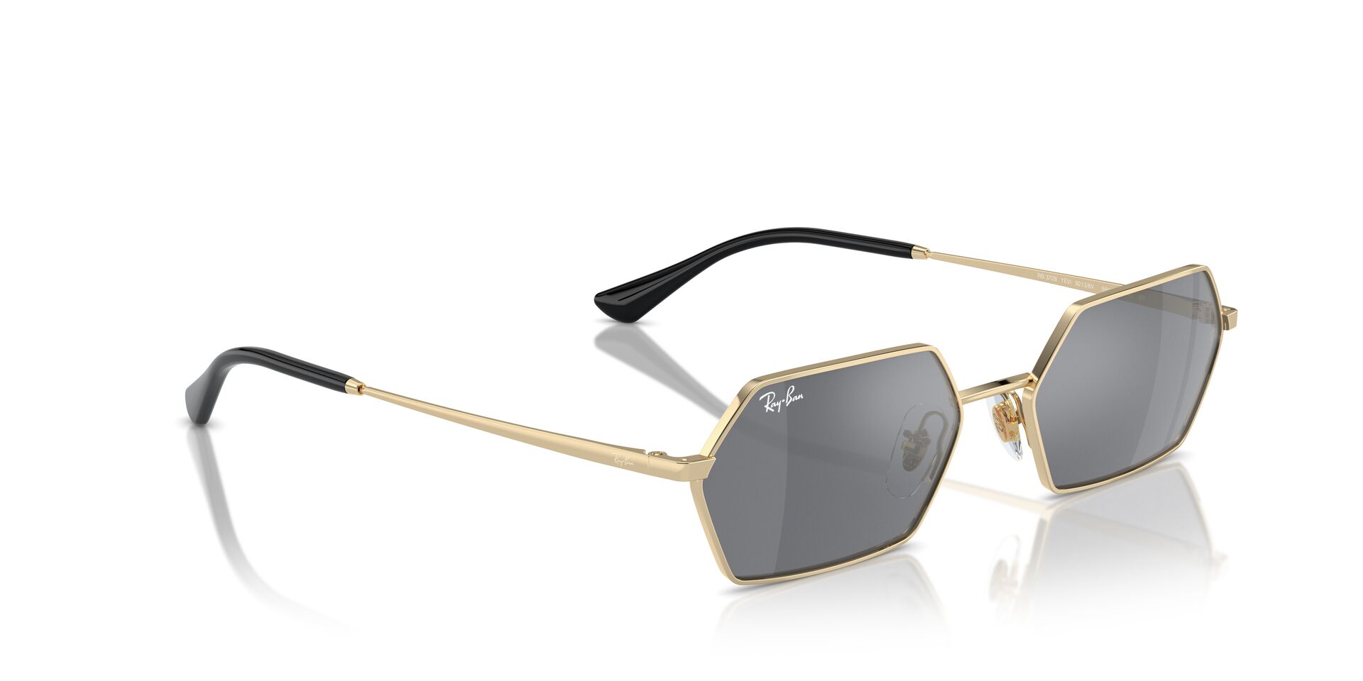 RAYBAN RB3728 YEVI 92136V 55 SUNGLASSES