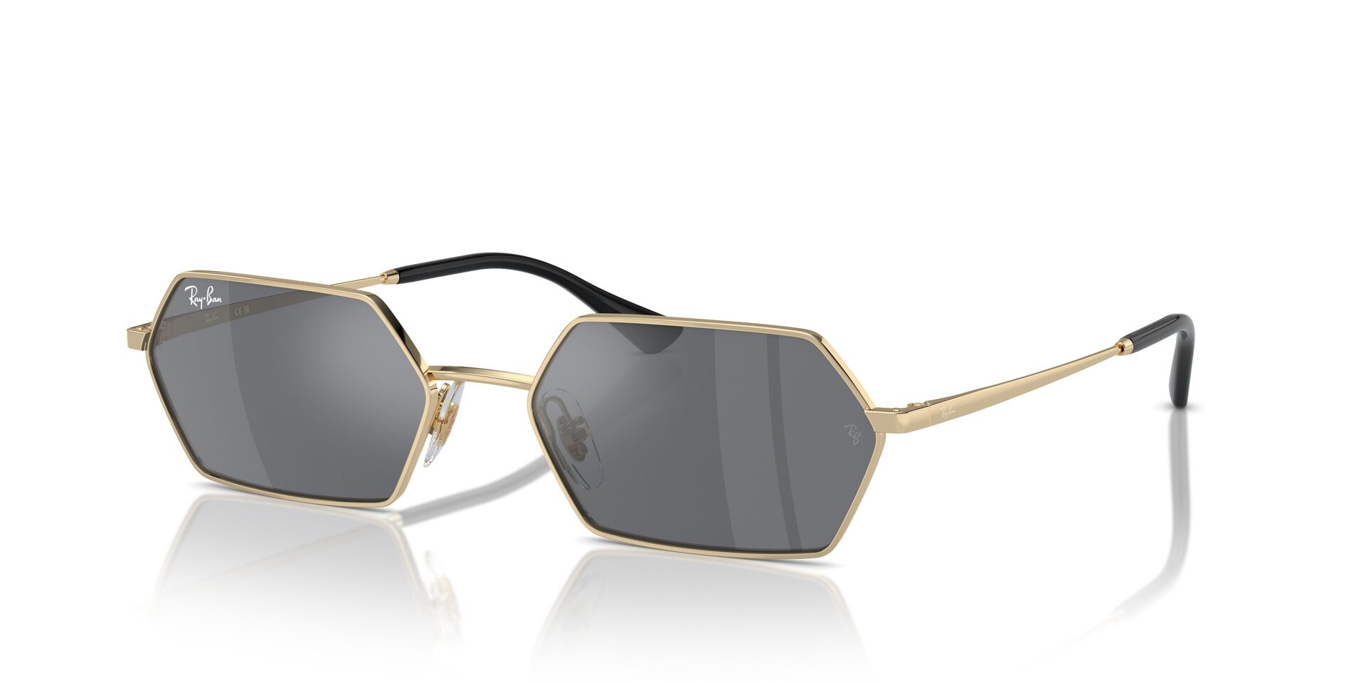 RAYBAN RB3728 YEVI 92136V 55 SUNGLASSES