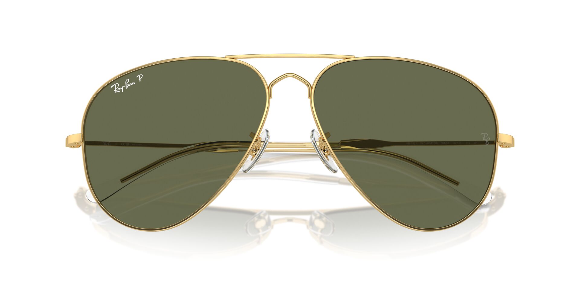 RAYBAN RB3825 OLD AVIATOR 001/58 62 SUNGLASSES