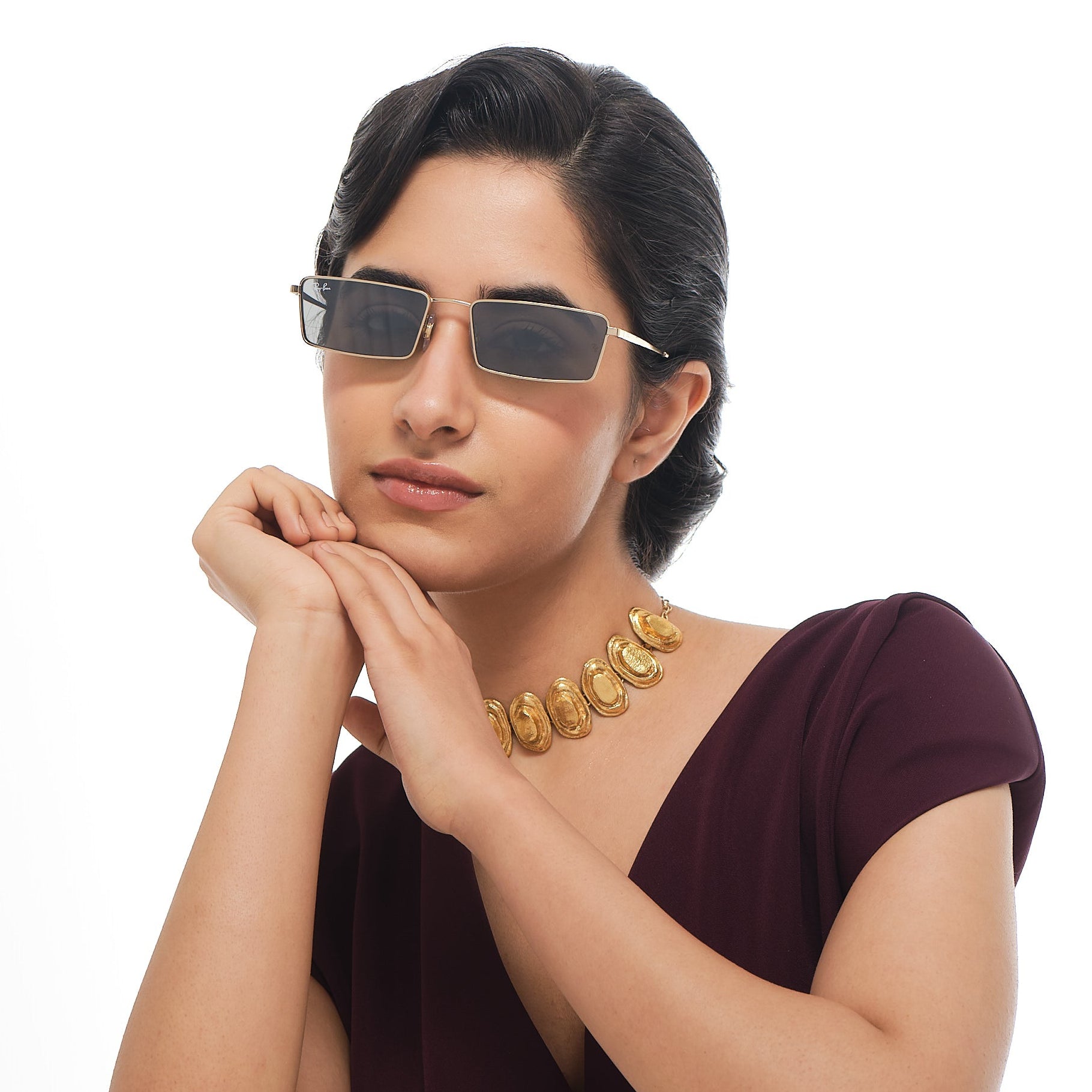 RAYBAN RB3741 EMY 92136V 56 SUNGLASSES