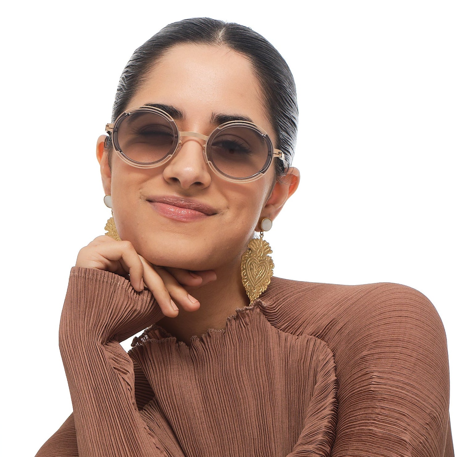 MYKITA PEARL C653 46 SUNGLASSES