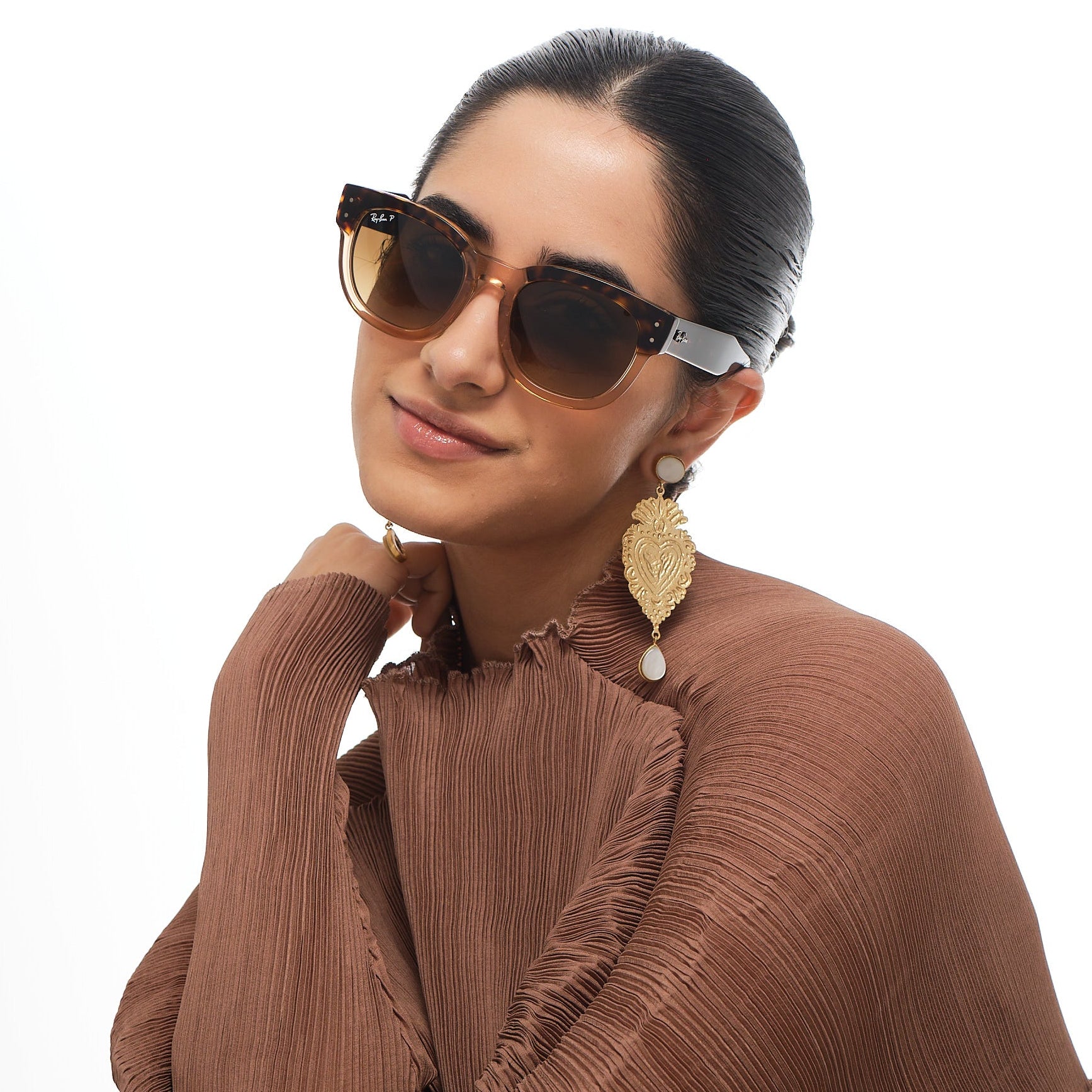 RAYBAN RB0298S MEGA HAWKEYE 1292M2 53 SUNGLASSES