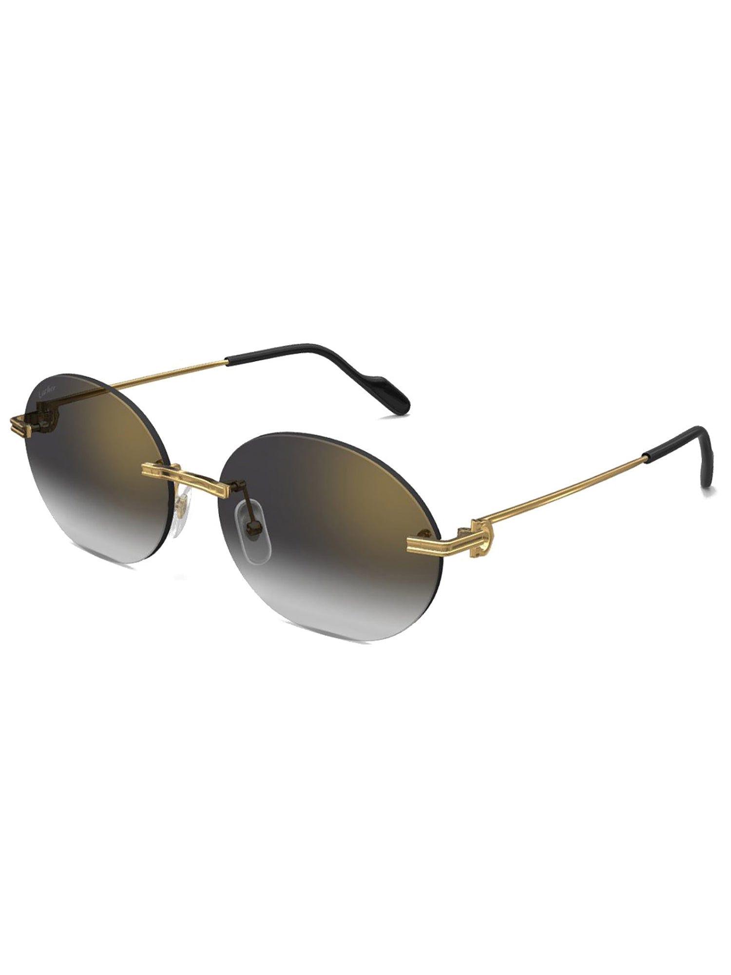CARTIER CT0011CS  037 0002 Rimless 58 145 Metal SUNGLASSES