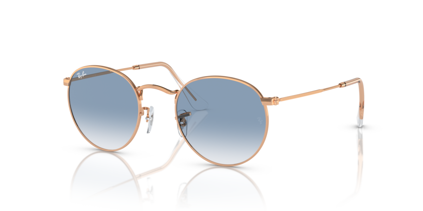 RAYBAN RB3447 ROUND METAL 92023F 50 SUNGLASSES