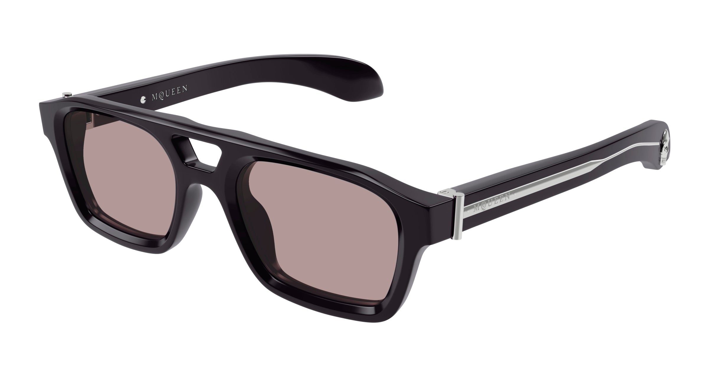 ALEXANDER MCQUEEN AM0505S 004 52 SUNGLASSES
