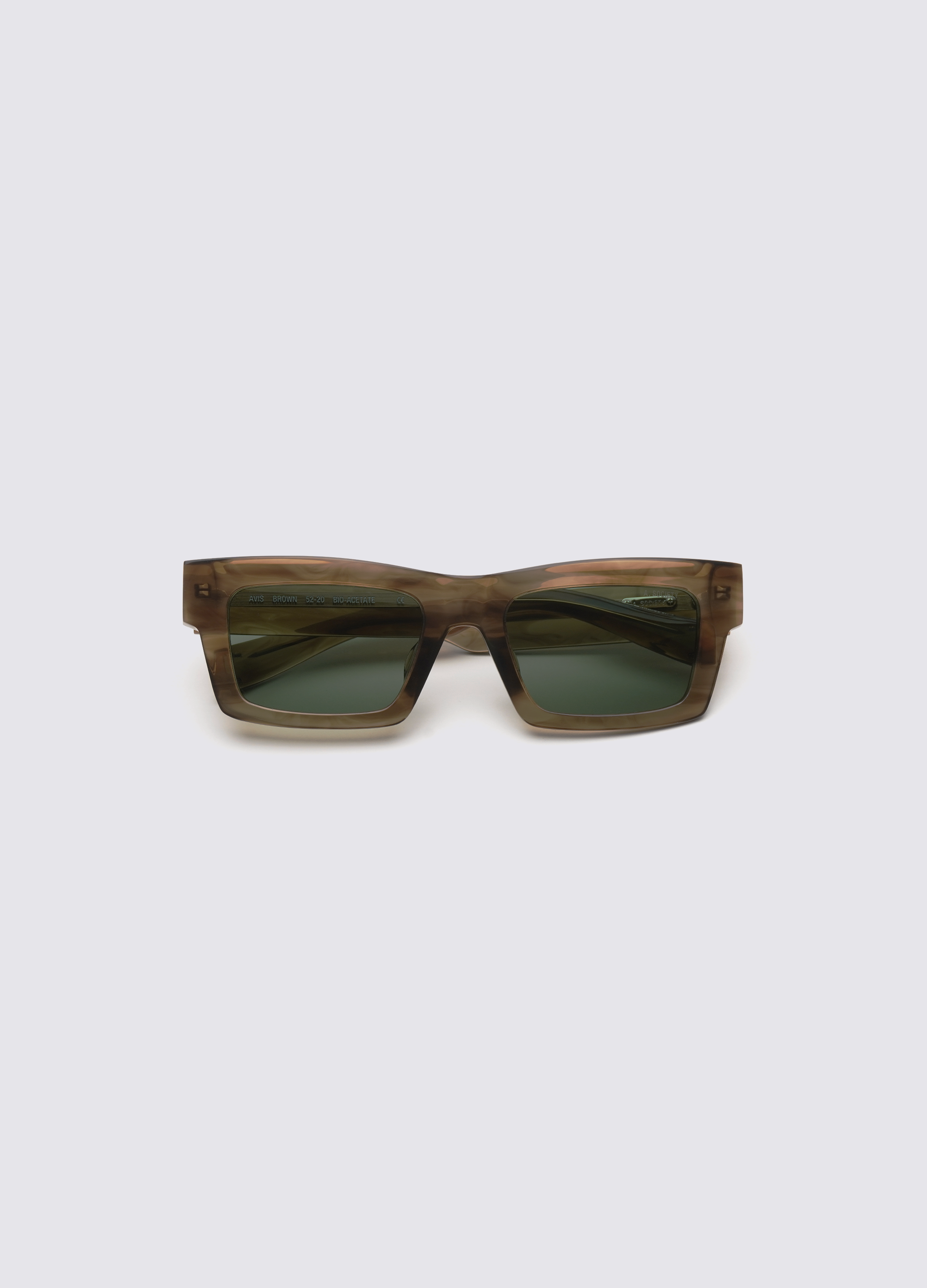 A SOCIETY AVIS BROWN 52 SUNGLASSES