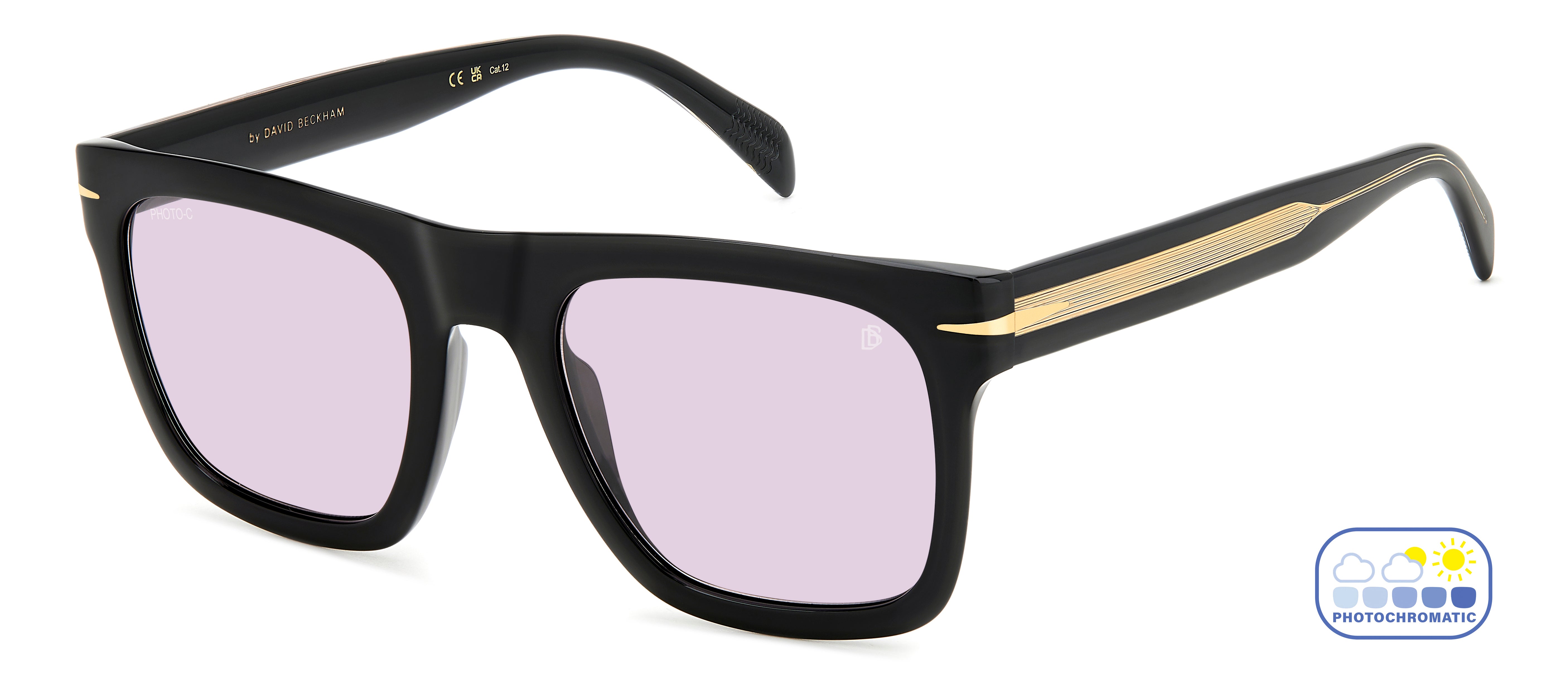 DAVID BECKHAM DB7000S FLAT 807KE 54 SUNGLASSES