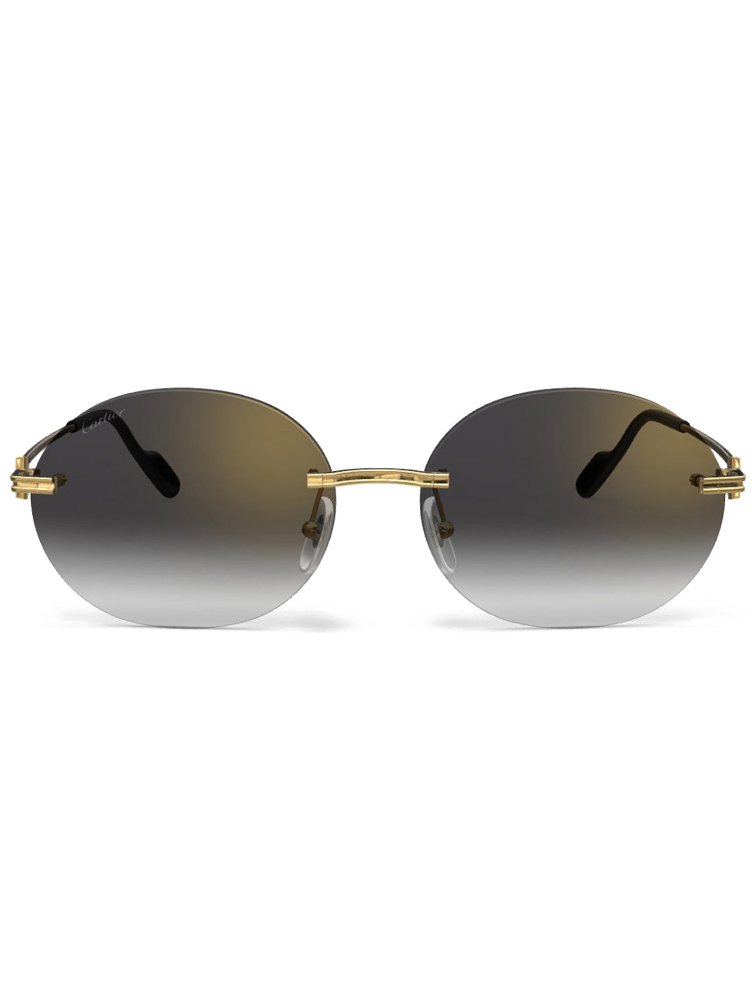 CARTIER CT0011CS 037 0002 Rimless 58 145 Metal SUNGLASSES