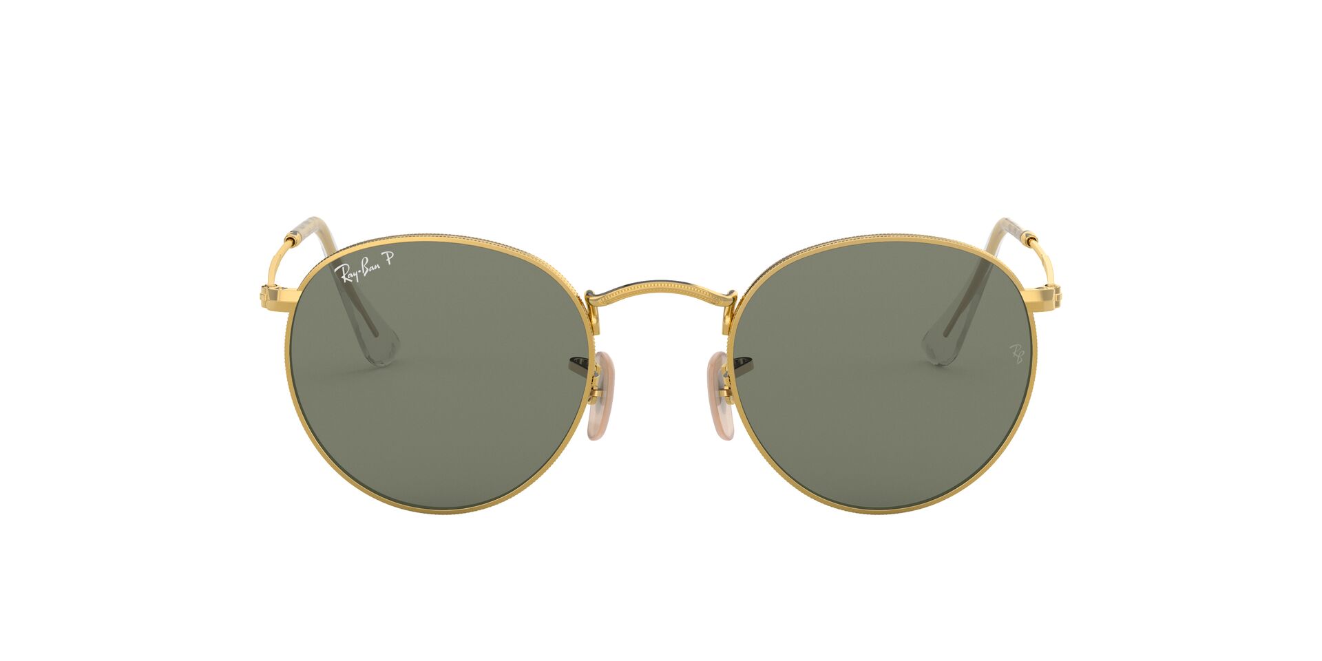 RAYBAN RB3447 ROUND METAL 001/58 50 SUNGLASSES