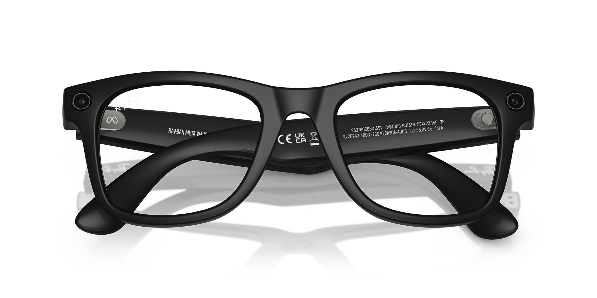 RAYBAN 0RW4008 601S1M META 53 SUNGLASSES