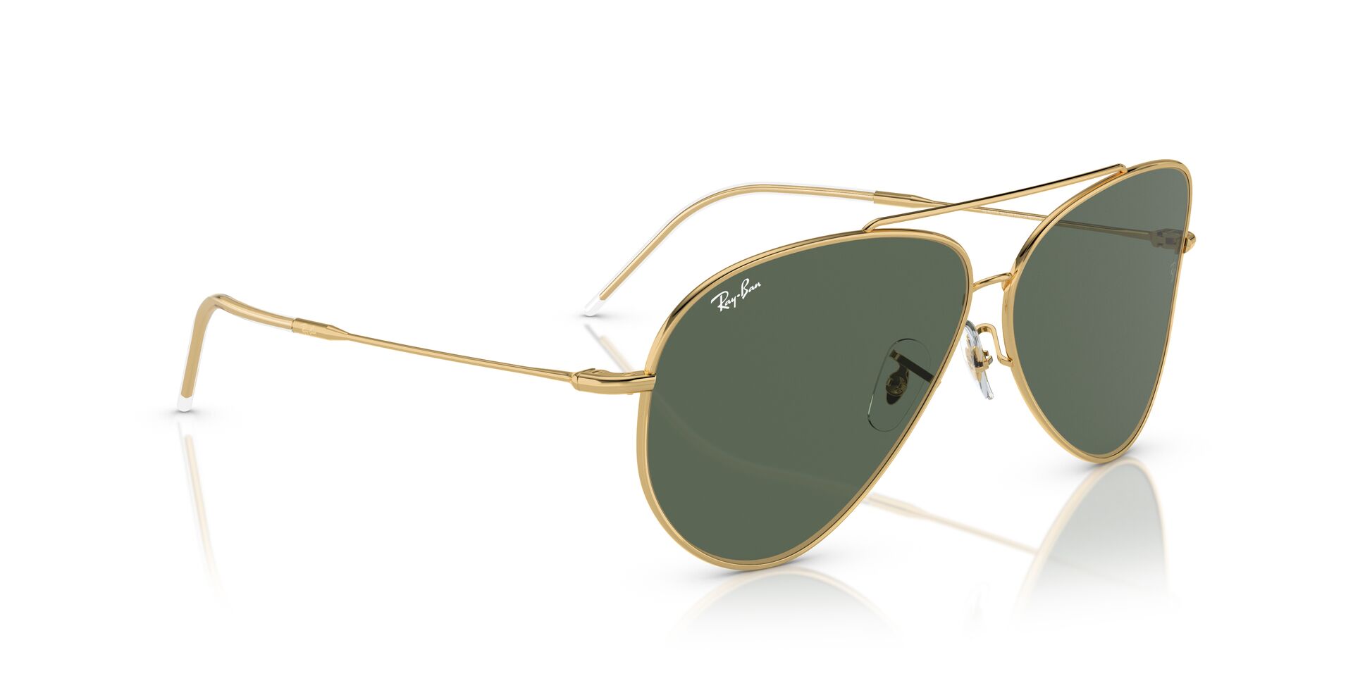 RAYBAN RBR0101S AVIATOR REVERSE 001/VR 59 SUNGLASSES
