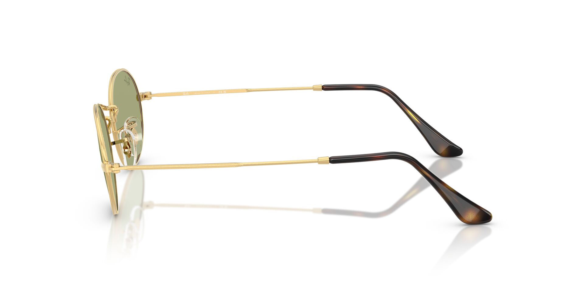 RAYBAN RB3547 OVAL 001 4E 51 SUNGLASSES