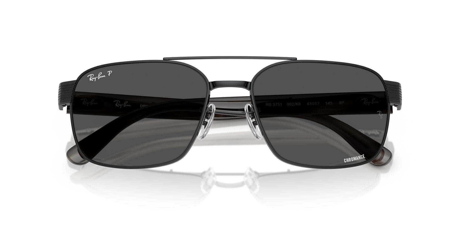 RAYBAN RB3751CH 002/K8 58 SUNGLASSES