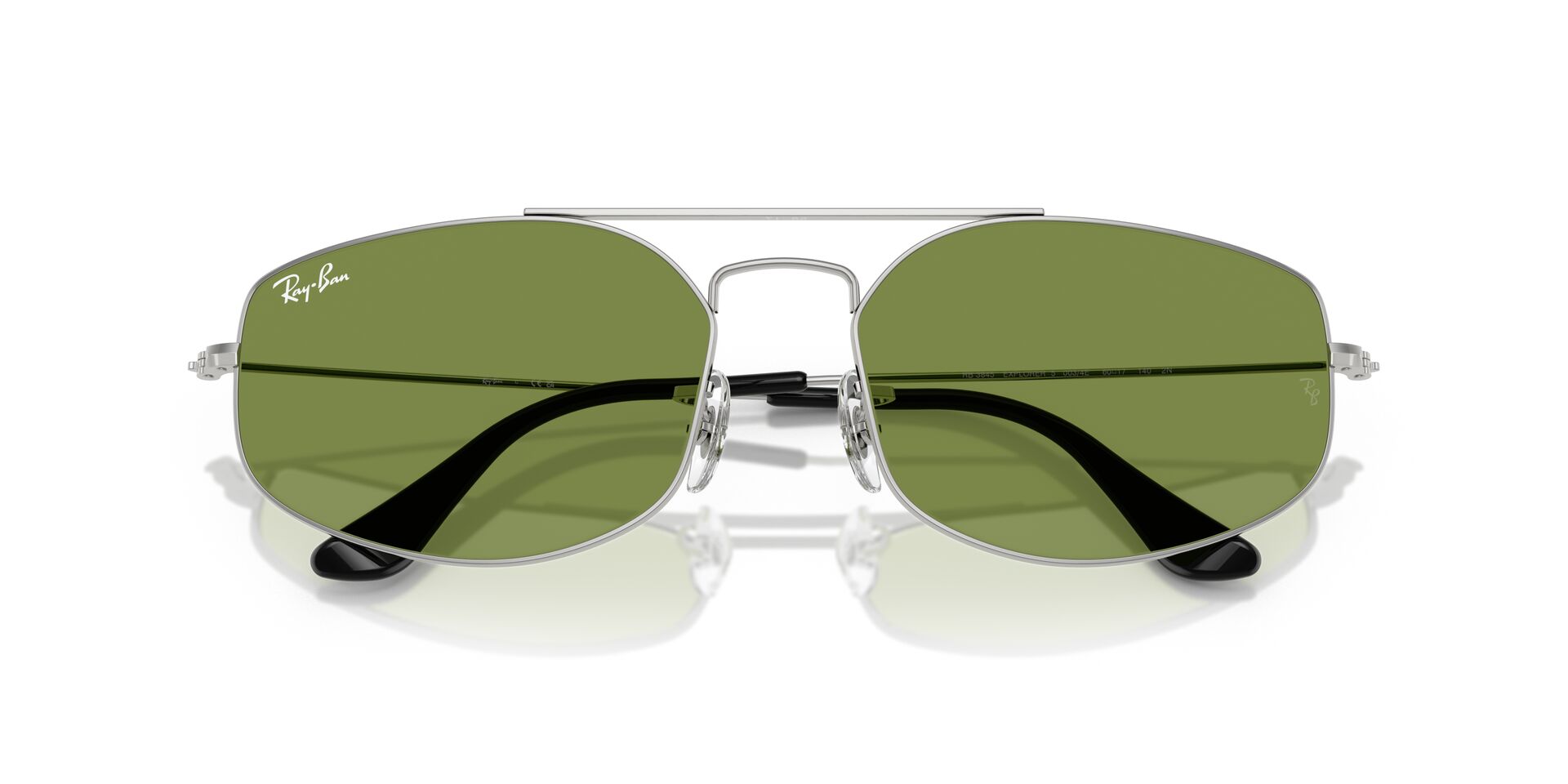 RAYBAN RB3845 EXPLORER 5 003/4E 57 SUNGLASSES