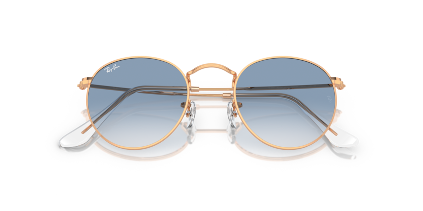 RAYBAN RB3447 ROUND METAL 92023F 50 SUNGLASSES