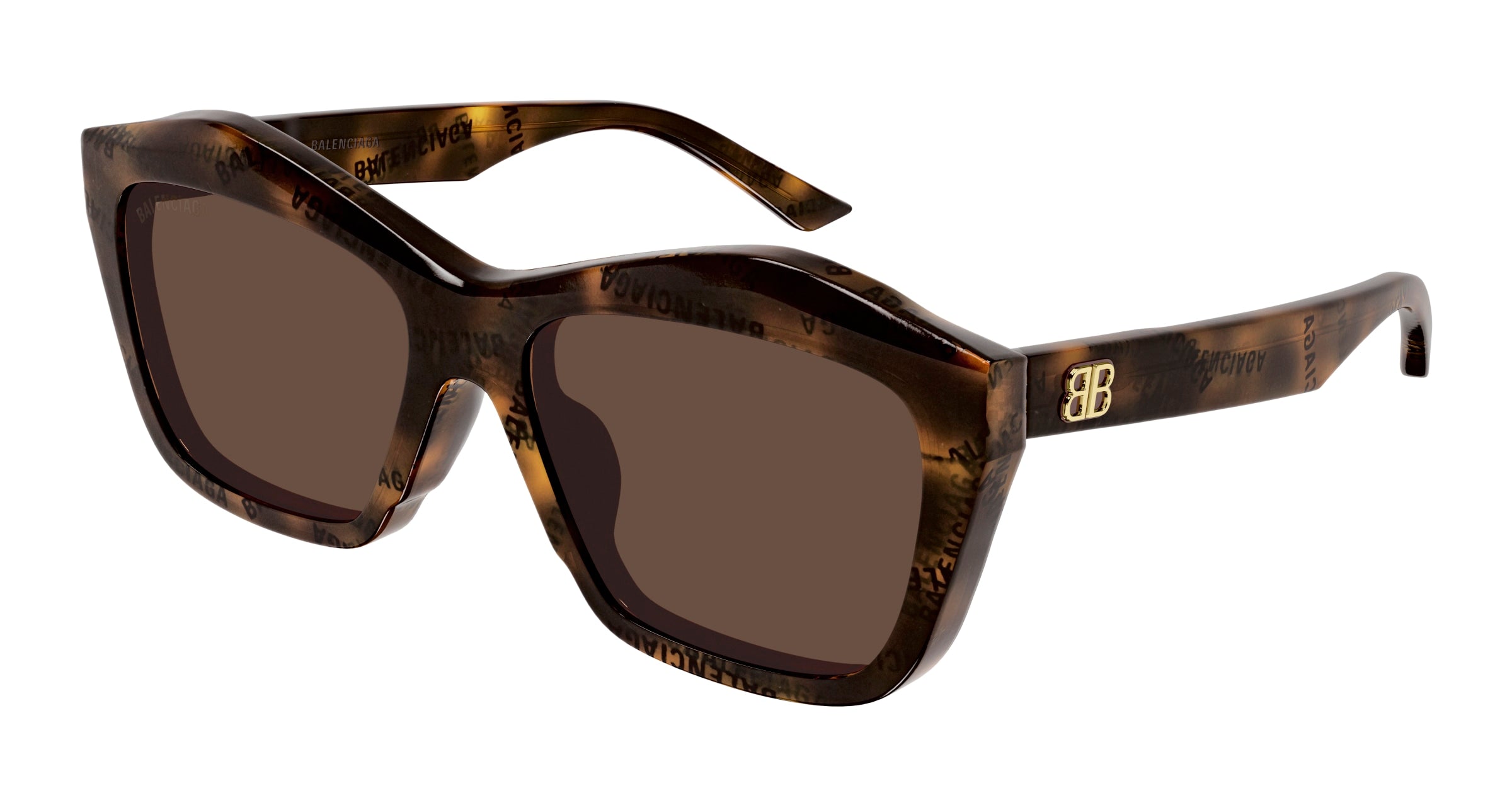 BALENCIAGA BB0216S 002 0004 Full 57 145 Plastic SUNGLASSES