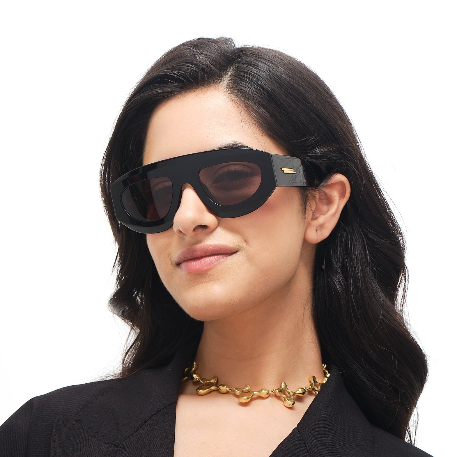 BOTTEGA VENETA BV1358S 001 52 SUNGLASSES