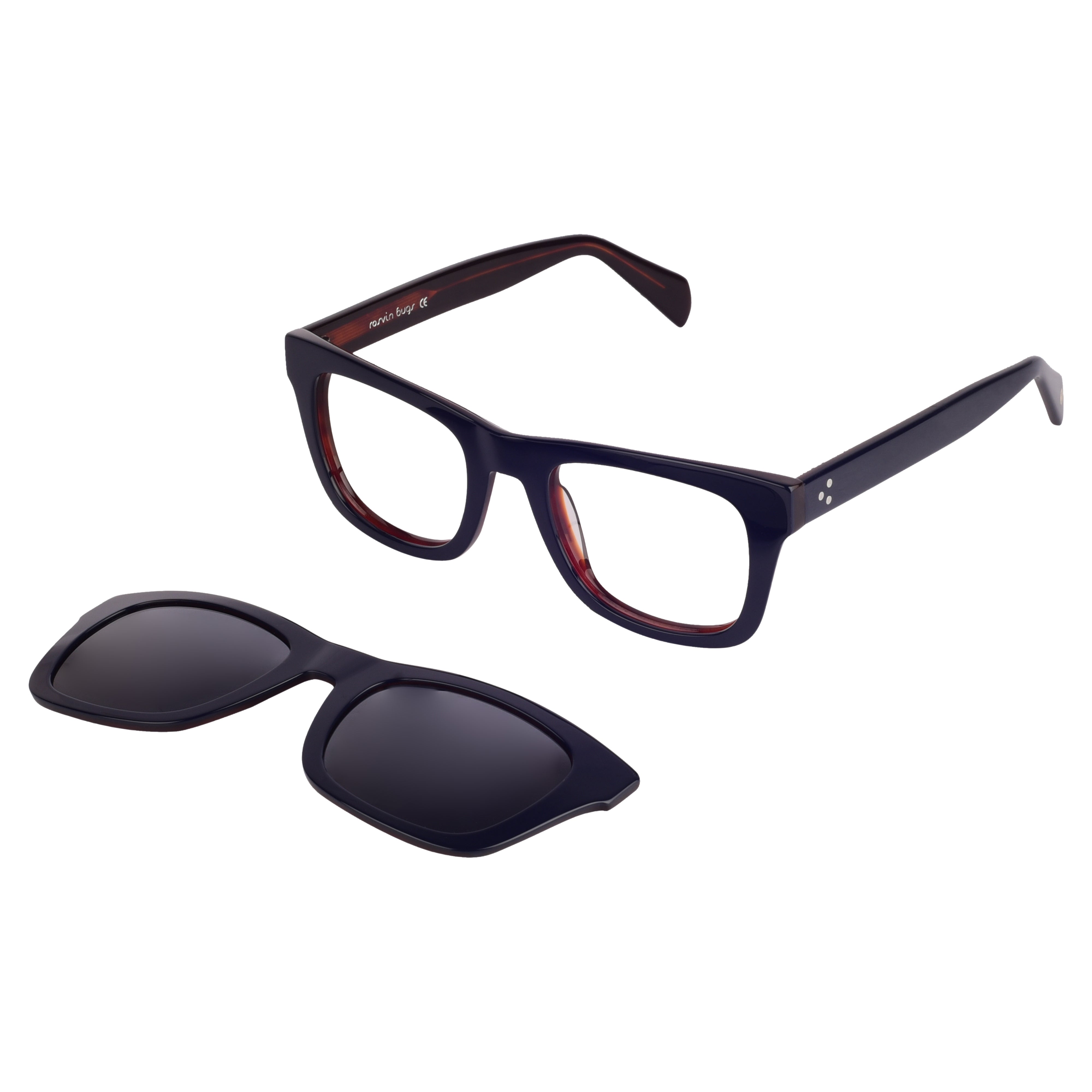 ROSVIN BUGS MAXWELL CLIPON C2 51 SUNGLASSES