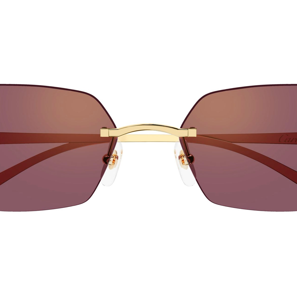 Cartier CT0636S-003 Sunglasses Gold Metal Sunglasses Cartier CT0636S - Mia Burton main image 2