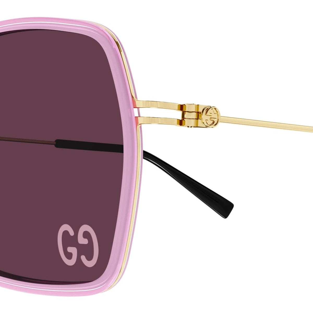 NWT Gucci GG1848S-005 Purple Gold 52mm Sunglasses GUCCI GG1848S 005 52 SUNGLASSES main image 4