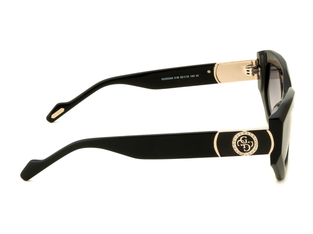GUESS GU00245 01B 52 SUNGLASSES