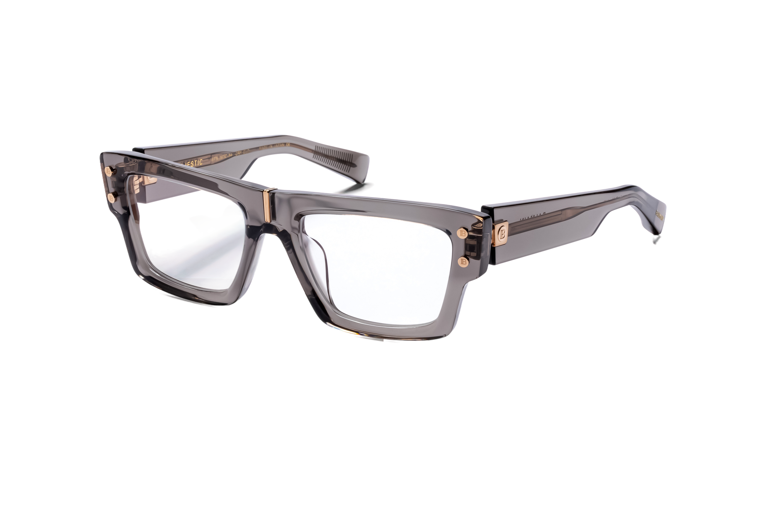 BALMAIN PARIS BPX161C MAJESTIC GRY GLD 54 FRAME