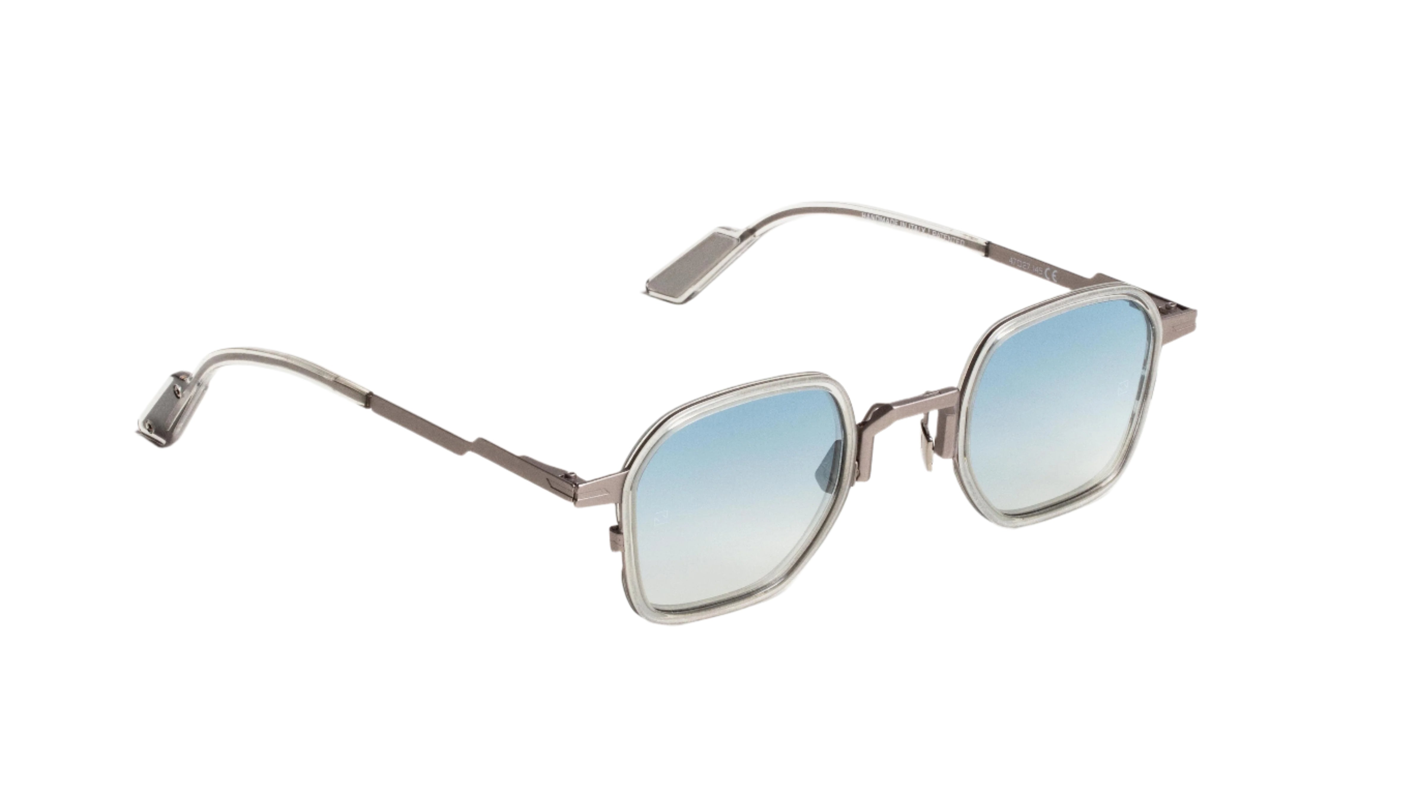 MOVITRA RICHARD LIGHT GOLD 47 SUNGLASSES