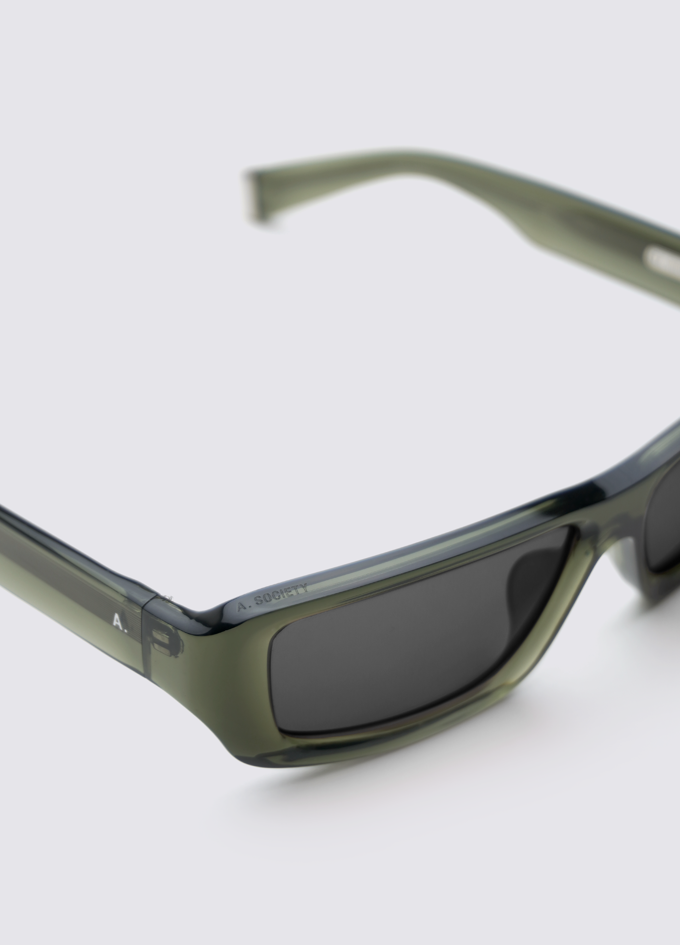 A SOCIETY SCOUT OLIVE 58 SUNGLASSES
