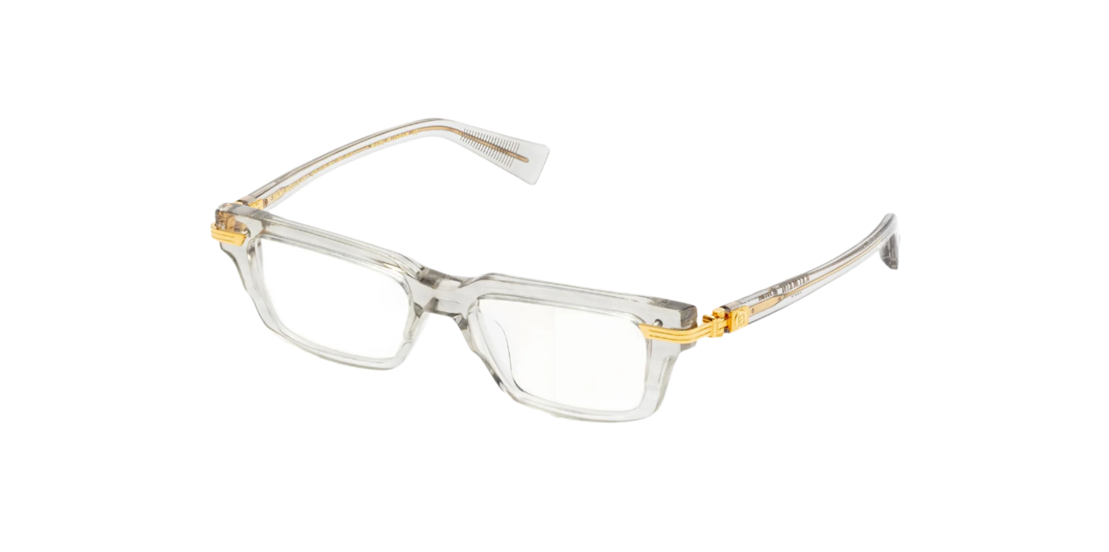 BALMAIN PARIS BPX133C SENTINELLE IV GRY GLD 51 FRAME