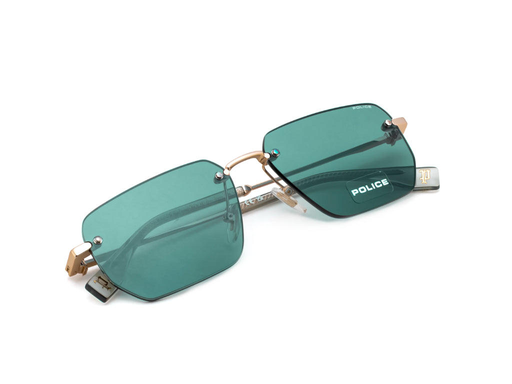 POLICE SPLQ89K 0300 57 SUNGLASSES