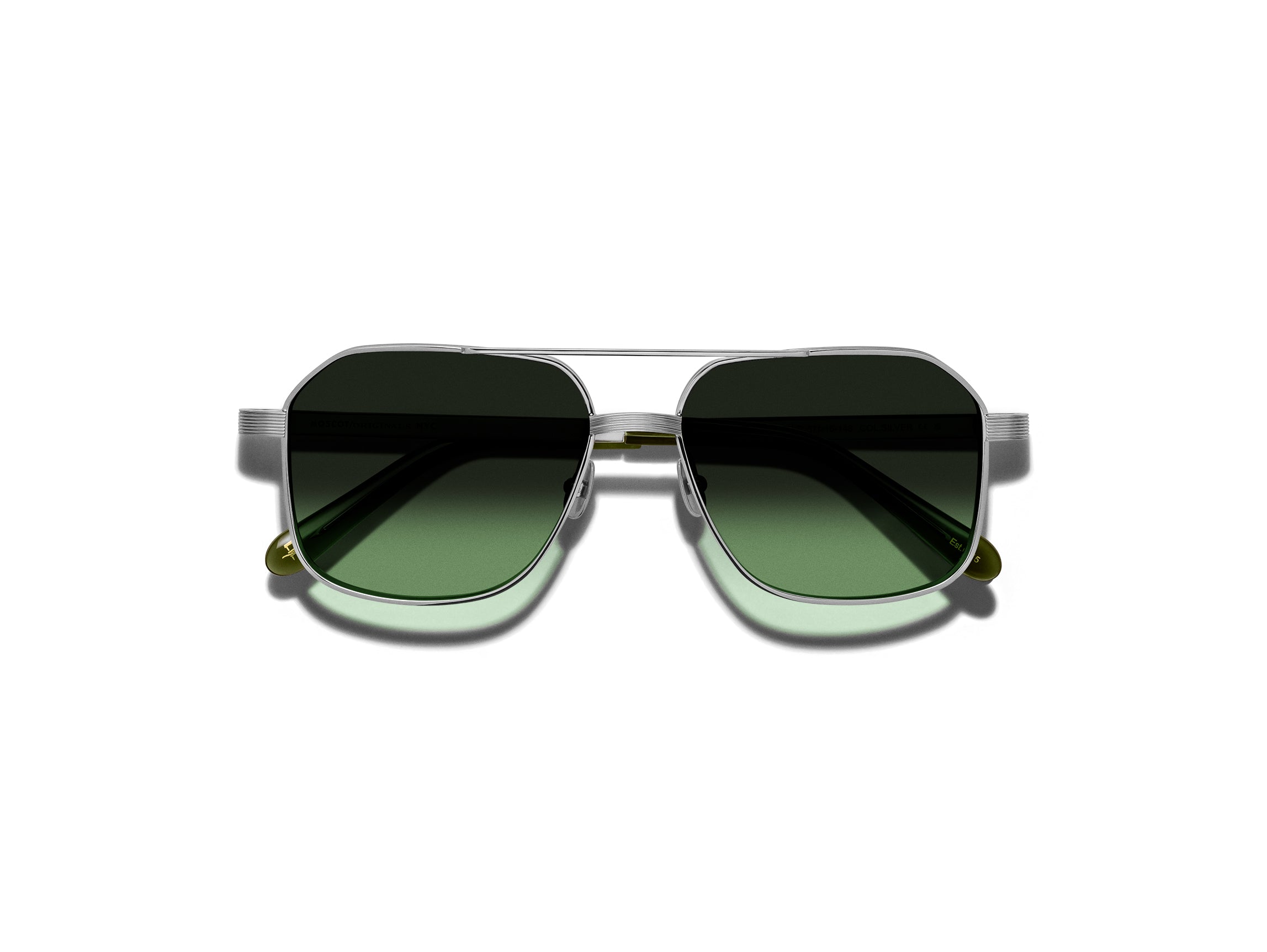 MOSCOT MINGLE SUN SILVER 57 SUNGLASSES