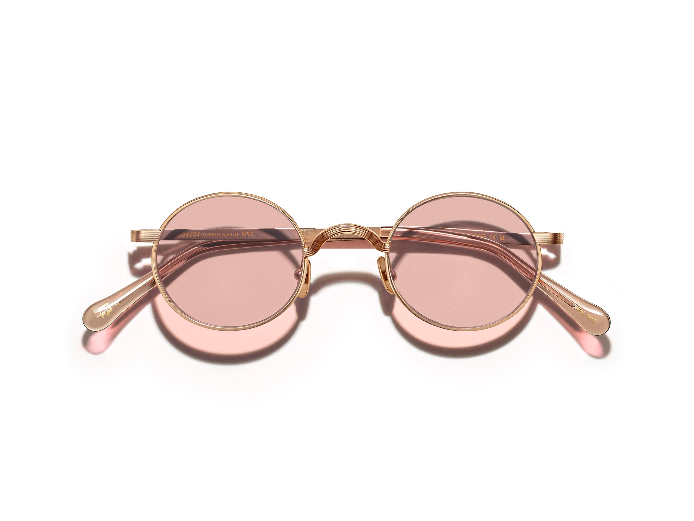 MOSCOT MOYEL SUN ROSE 44 SUNGLASSES