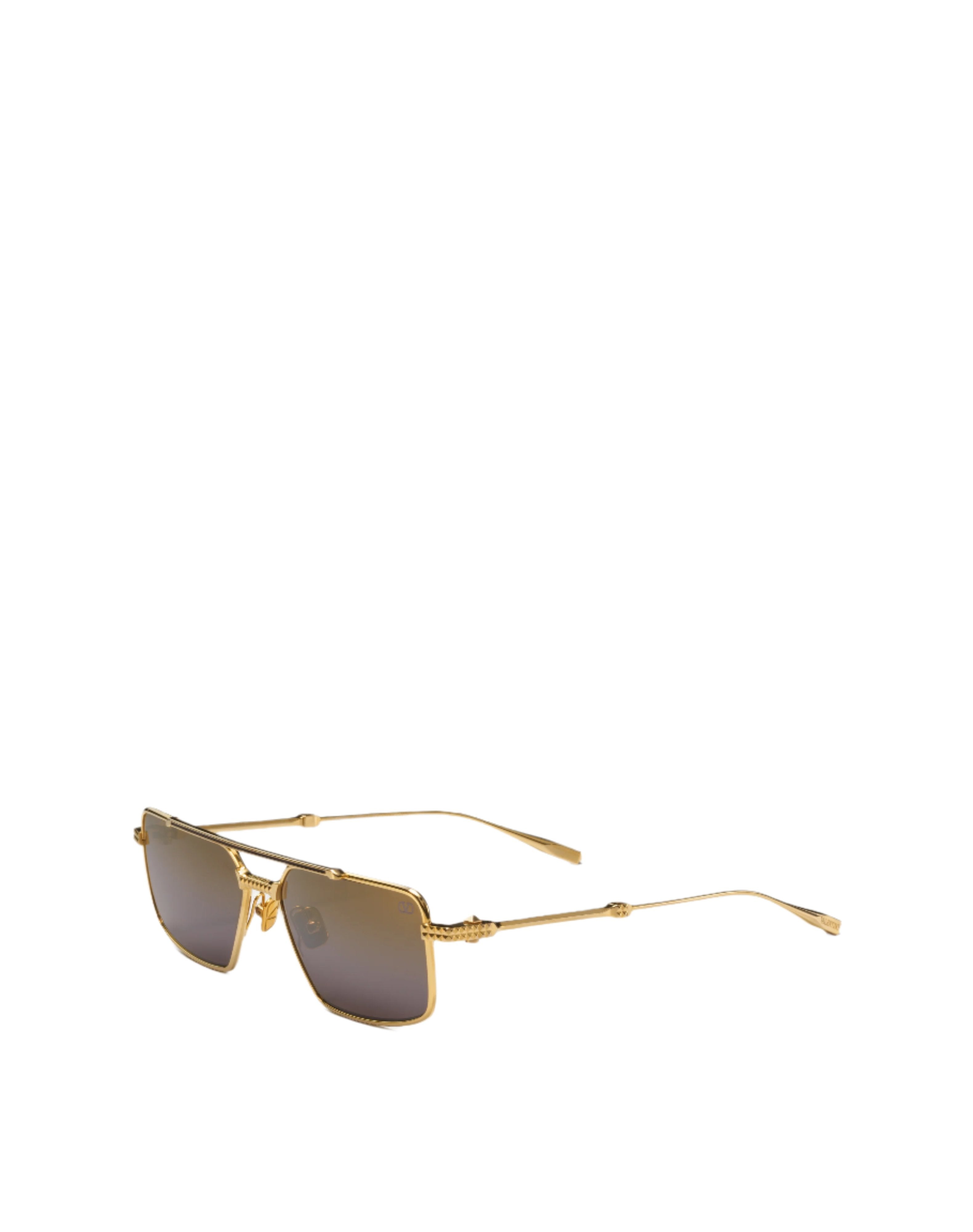 VALENTINO VLS111B V-SEI GLD BRN 58 SUNGLASSES