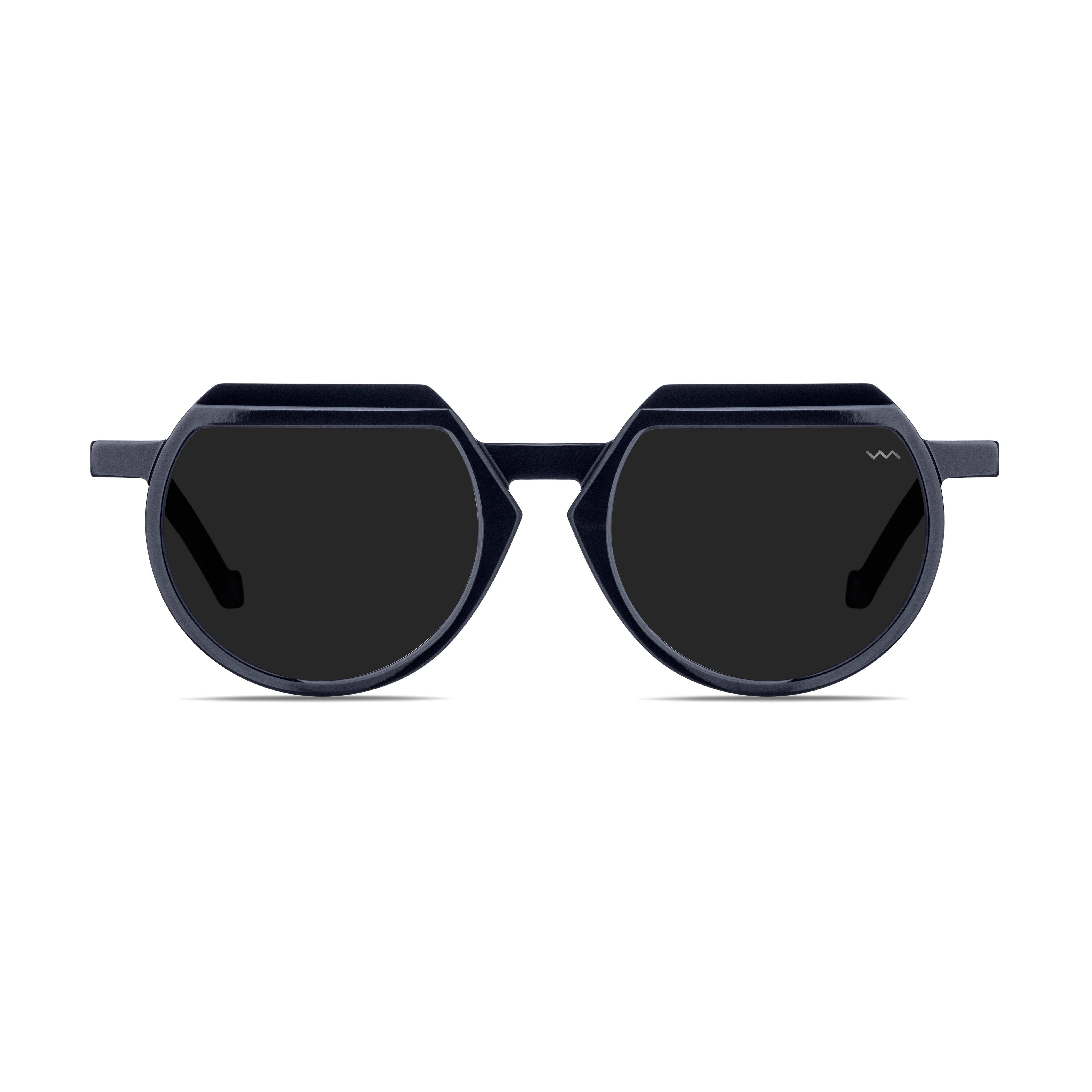 VAVA WL0049 WHITE LABEL BLACK 50 SUNGLASSES