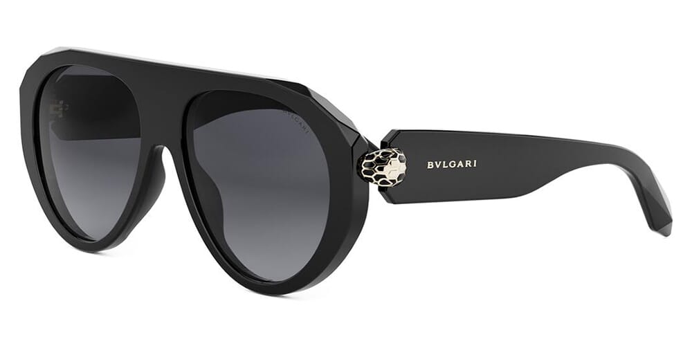 サングラス Bvlgari FW25 Bulgari - BV40060I - 56s (BV40060I 56S) BVLGARI BV40060I SERPENTI 01B 56 SUNGLASSES