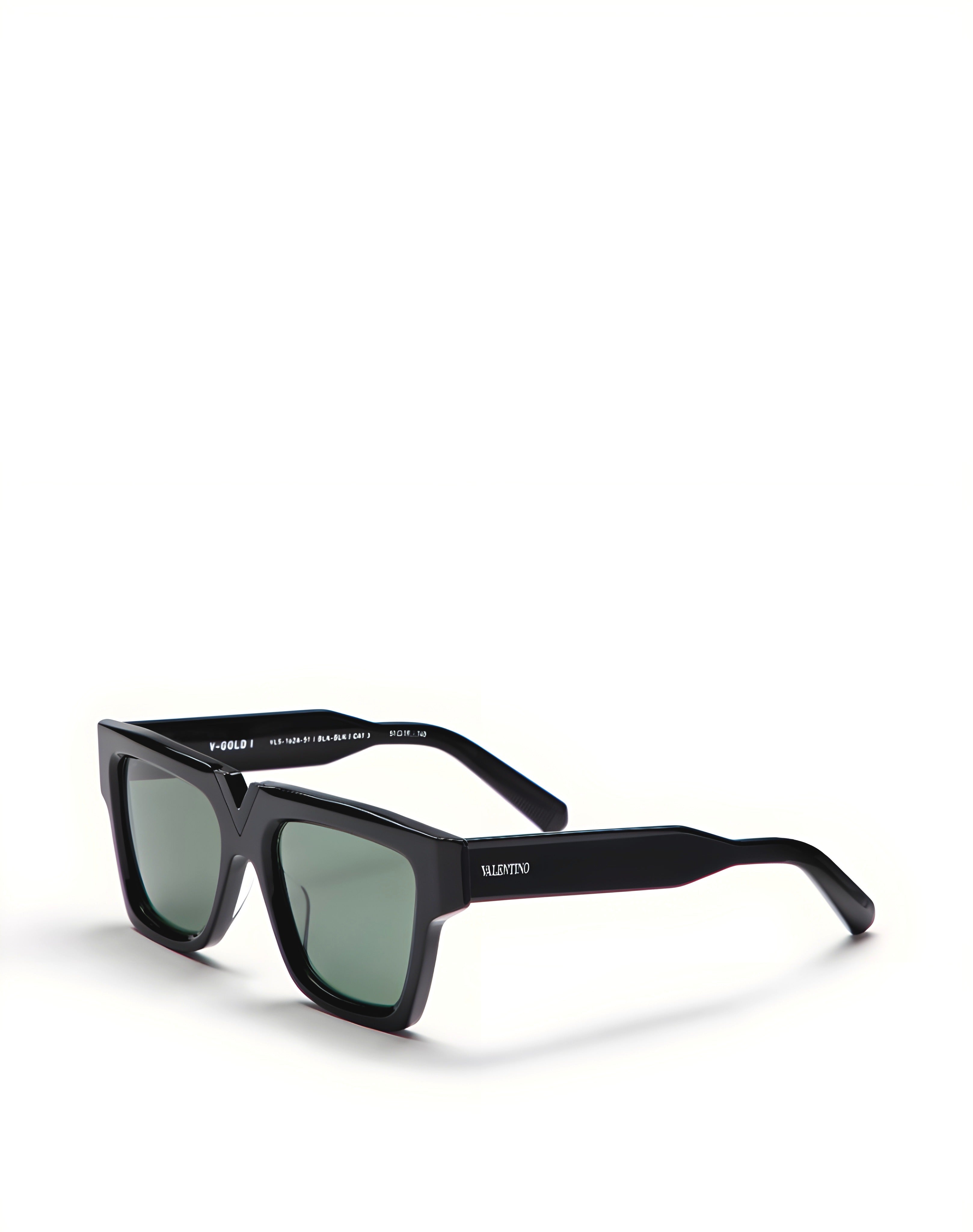 VALENTINO VLS162A V-GOLD I BLK BLK 51 SUNGLASSES