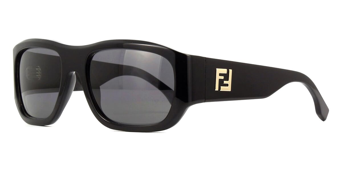 FENDI FE40117I 01A 56 SUNGLASSES