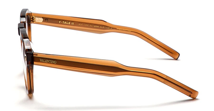 VALENTINO VLX139C V-TALE II BRN GLD 52 FRAME