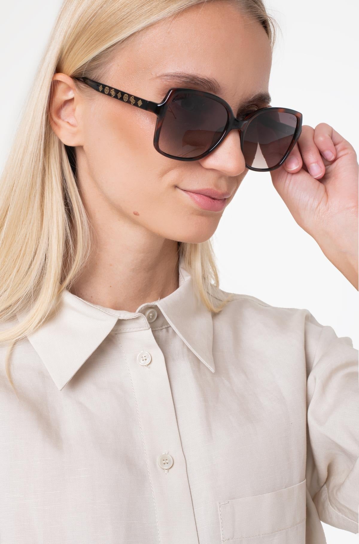 GUESS GU00100 52F 55 SUNGLASSES