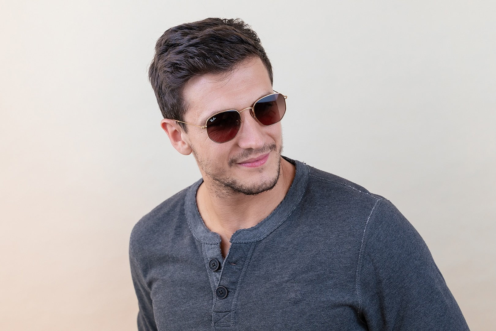 RAYBAN RB3548N HEXAGONAL 912443 51 SUNGLASSES