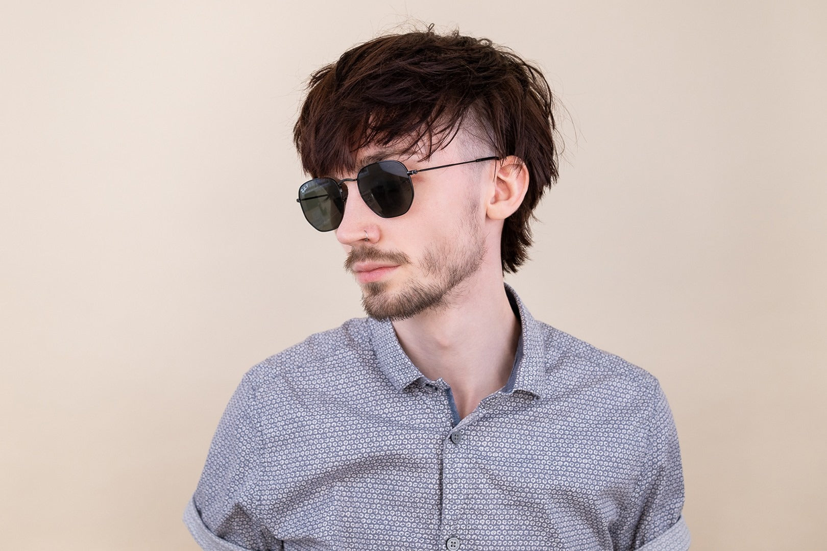 RAYBAN RB3548N HEXAGONAL 004/71 51 SUNGLASSES